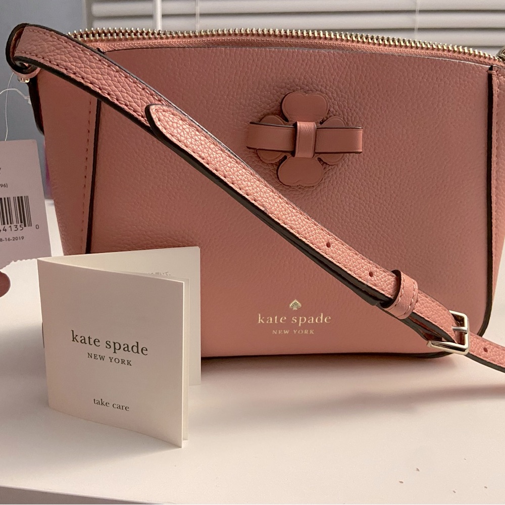Kate Spade zip cross body WKRU6369 talia peachyrose 796